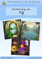 Vorschau - Unterrichtsreihen - Buchstabeneinführung ng (Geschichte & Werkstatt) - Deckblatt