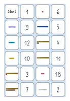 Vorschau - Stationenlernen - Rechenstäbchen-Domino bis 20 - Seite 2
