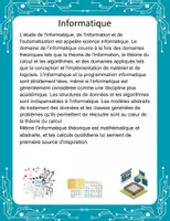 Aperçu - Affichage - Informatique et programmation - Page 1