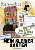 Vorschau - Mal- und Bastelvorlagen - Bastelvorlage kleiner Garten - Projekt mit Kresse/Blumen - Deckblatt
