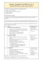 Vorschau - Stundenentwürfe - Stadtgeschichte München Teil 1 / 1.0: Sequenzplanung - Seite 1