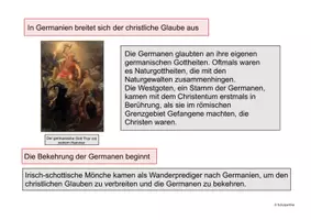Vorschau - Arbeitsblätter - Bonifatius - Germanien wird christlich - Reihe Stationen - Kirchengeschichte - Seite 2