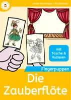 Vorschau - Arbeitsblätter - Die Zauberflöte: Fingerpuppen - Deckblatt