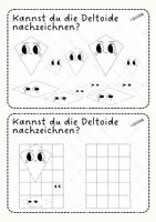 Vorschau - Arbeitsblätter - Formenheft Drachenviereck / Deltoid 🔻🔷 - Seite 3