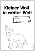 Vorschau - Unterrichtsreihen - Materialpaket zum Buch "Kleiner Wolf in weiter Welt" - Seite 1