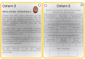 Vorschau - Stationenlernen - Leseknacker Ostern - Seite 3