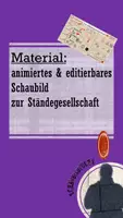 Vorschau - Präsentationen/Tafelbilder - Ständegesellschaft im animierten PowerPoint-Schaubild - Deckblatt