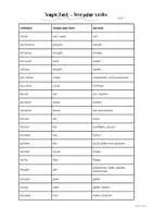 Vorschau - Arbeitsblätter - Irregular Verbs - Simple Past - Arbeitsblätter - 61 Verben - Seite 1