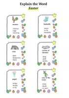 Vorschau - Arbeitsblätter - Explain the word, Easter, Englisch, Klasse 7-10, Spiel - Seite 2
