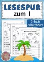 Vorschau - Arbeitsblätter - Lesespur Buchstabeneinführung I - Deckblatt