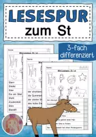 Vorschau - Arbeitsblätter - Lesespur St - Deckblatt