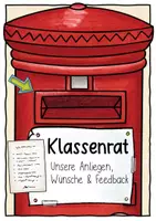 Vorschau - Mal- und Bastelvorlagen - Klassenrat Briefkasten & Post / Klassenbriefkasten / Klassenpost - Seite 2