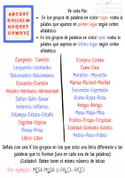 Vista previa - Hojas de trabajo - ORDEN ALFABETICO - página 3