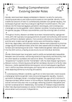 Vorschau - Arbeitsblätter - Lückentexte und Leseverstehen - Prüfungsvorbereitung Materialpaket - Seite 1