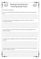 Vorschau - Arbeitsblätter - Lückentexte und Leseverstehen - Prüfungsvorbereitung Materialpaket - Seite 3