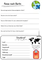 Vorschau - Unterrichtsreihen - Berlin Grundschule Textverständnis 3 Klasse Leseverstehen Klasse 4 Entdecke die Welt - Seite 2