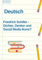 Vorschau - Arbeitsblätter - Friedrich Schiller - Dichter, Denker und Social Media Ikone - Deckblatt