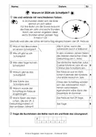 Vorschau - Arbeitsblätter - Warum ist 2024 ein Schaltjahr?, aus: Kalender Starter-Set - Seite 1