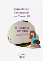 Vorschau - Präsentationen/Tafelbilder - Hausaufgaben EA Präsentation (Dokument (A4)) - Deckblatt