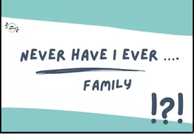 Vorschau - Aufgabenkarten - Never have I ever ... family & relative pronouns - Seite 1