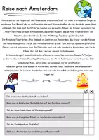 Vorschau - Unterrichtsreihen - Amsterdam Grundschule Textverstehen 4 Klasse Amsterdam Leseverstehen Klasse 2 Entdecke die Welt - Seite 1
