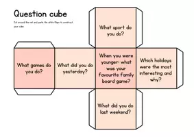 Vorschau - Spiele - chat cube zu sports and games (Young World 3, Unit 5) - Seite 1