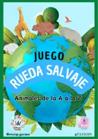Vista previa - Hojas de trabajo - Animales Salvajes de la A a la Z (Colab con @fla.psicope) - Portada