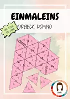 Vorschau - Spiele - Dreieck Domino - Spiel zum Einmaleins - 6er- und 7er-Reihen - Deckblatt