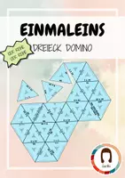 Vorschau - Spiele - Dreieck Domino - Spiel zum Einmaleins - 10er- und 12er-Reihen - Deckblatt