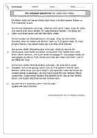 Vorschau - Arbeitsblätter - Inhaltsangabe - Kalendergeschichten - TATTE-Satz-Textverständnis (Text, Arbeitsblätter und Lösungen) - Seite 3