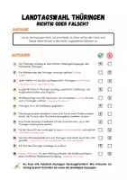 Vorschau - Arbeitsblätter - Quiz: Thüringen Landtagswahl 2024 (Arbeitsblatt inkl. Lösung) - Seite 2