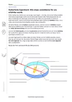 Vorschau - Arbeitsblätter - Rutherfords Experiment: Wie etwas Unsichtbares für uns erfahrbar wurde - Deckblatt