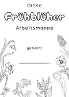Vorschau - Arbeitsblätter - Arbeitsmappe Frühblüher - Seite 1