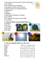 Vorschau - Arbeitsblätter - Der Frühling ist da! - Seite 1
