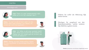 Vorschau - Arbeitsblätter - Datenbanken- und Tabellenmanagement sowie Dateneinfügung mit SQL - Seite 2