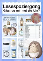 Vorschau - Arbeitsblätter - Uhrzeit Zeitspannen - Seite 1