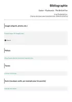 Aperçu - Apprentissages en autonomie - Easter - Flashcards - The British Fox - Page 1
