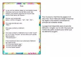 Aperçu - Apprentissages en autonomie - Easter - Battleship - The British Fox - Page 3