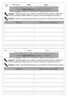 Vorschau - Arbeitsblätter - Tagebucheintrag - Checkliste/ Kriterien und Arbeitsblatt - Seite 2