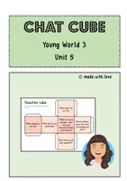 Vorschau - Spiele - chat cube zu sports and games (Young World 3, Unit 5) - Deckblatt