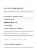 Vorschau - Arbeitsblätter - Lesetagebuch zum Buch "Eine Woche voller Samstage" - Seite 1