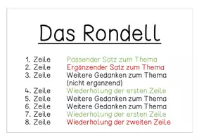 Vorschau - Arbeitsblätter - Oster-Rondell Bauplan und Merkplakat - Seite 1