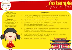 Aperçu - Jeux - Au temple du passé composé - Page 2