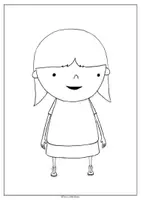 Vista previa - Manualidades / Dibujos para colorear - Clip art Kids - página 3