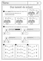 Vorschau - Arbeitsblätter - Kraft der 5 (Rechenstrategien Addition ZR 20) - Seite 1