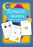 Vorschau - Arbeitsblätter - Schneideübungen Klasse 1 | Vorschule | Kita - Deckblatt
