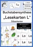Vorschau - Fördermaterial/Inklusion - Buchstabensynthese: "Lesekarten L" - Deckblatt