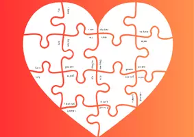 Vorschau - Spiele - Puzzle Herzen zu contractions - Seite 3