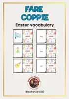 anteprima - Giochi - Fare coppie: Easter vocabulary - Pagina di copertina
