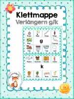 Vorschau - Spiele - Klettmappe Verlängern g oder k? - Deckblatt